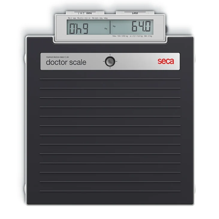 Bilancia elettronica da terra, per uso medico, con doppio display SECA 878 DR
