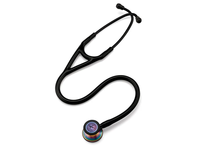 Littmann Cardiology IV - 6165 - Nero - Finitura Arcobaleno