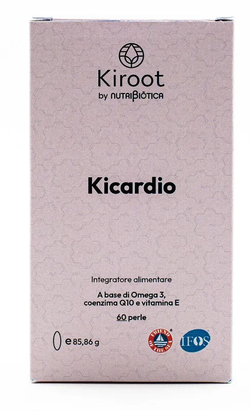 Kiroot by nutribiotica kicardio 60 perle senza glutine senza lattosio