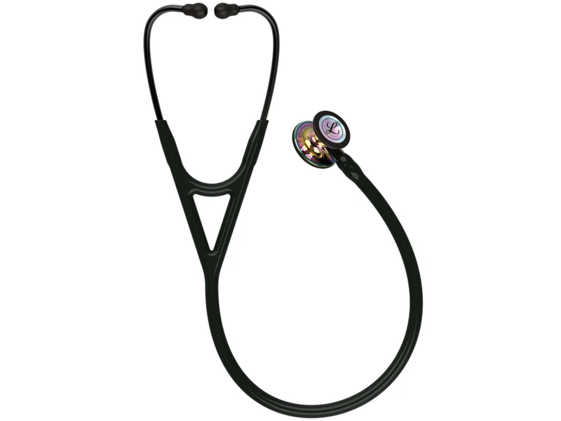 Littmann Cardiology IV - 6240 - Nero - Finitura Arcobaleno