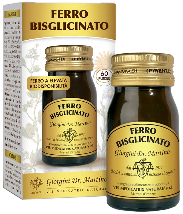 Ferro bisglicinato 60 pastiglie