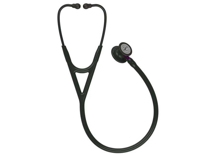 Littmann Cardiology IV - 6203 - Nero - Finitura Nera - Connettore Viola