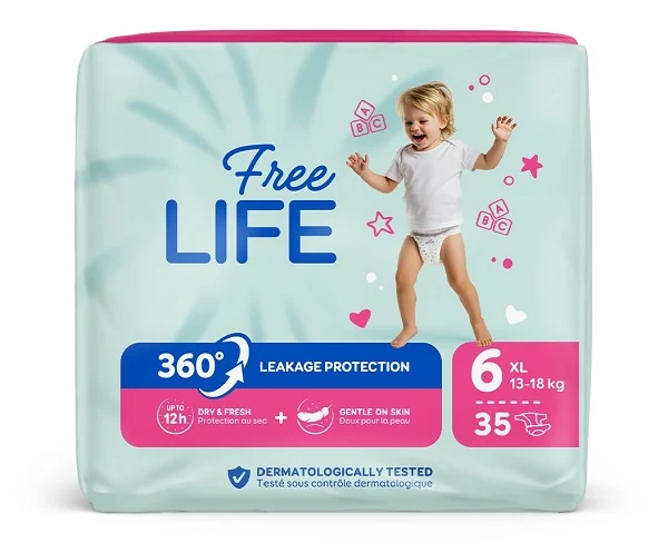 Freelife sirius pannolini xl 35 pezzi