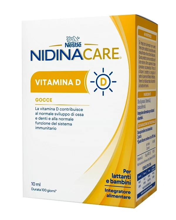 Nidinacare vitamina d 10 ml