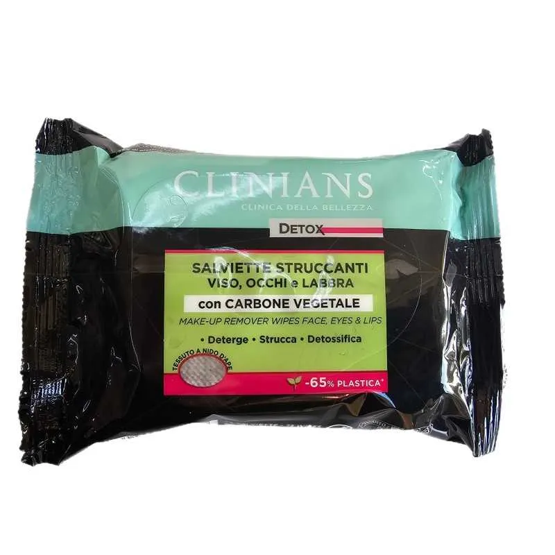 Clinians Salviette Strucc Detox 25pz – Cartone 6 pz