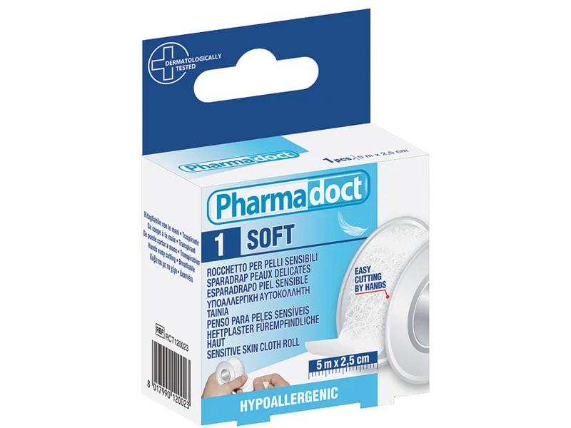 Rocchetto cerotto tnt - 5 m x 2,5 cm