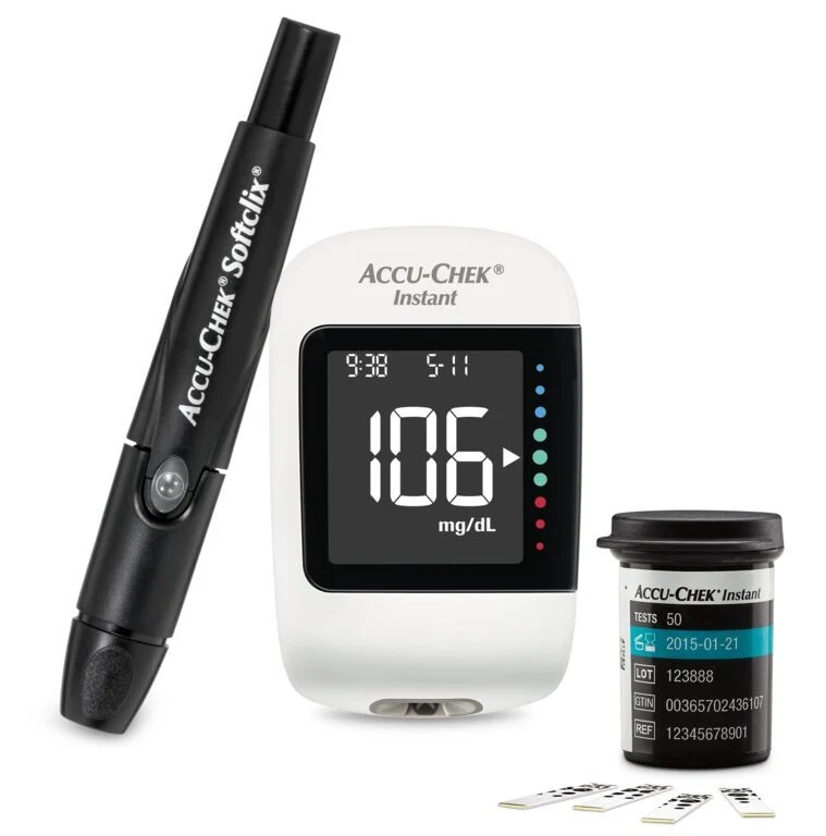 Glucometro accu-chek instant kit