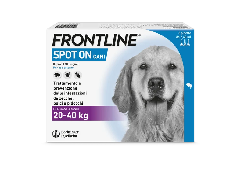 Frontline*3pip 20-40kg cani
