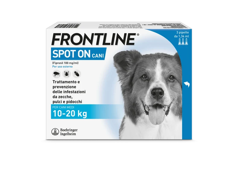 Frontline*3pip 10-20kg cani