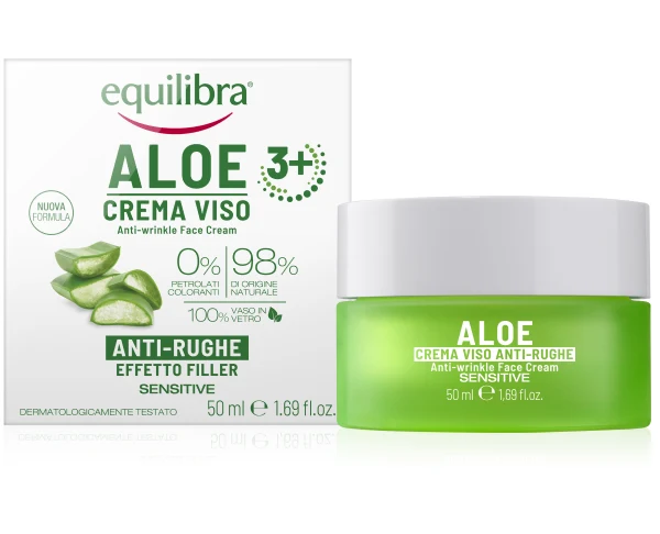 Equilibra aloe crema viso anti-rughe 50 ml