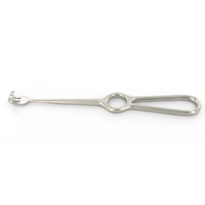 Retrattore volkman 3 denti smussi - 22 cm - GIMA