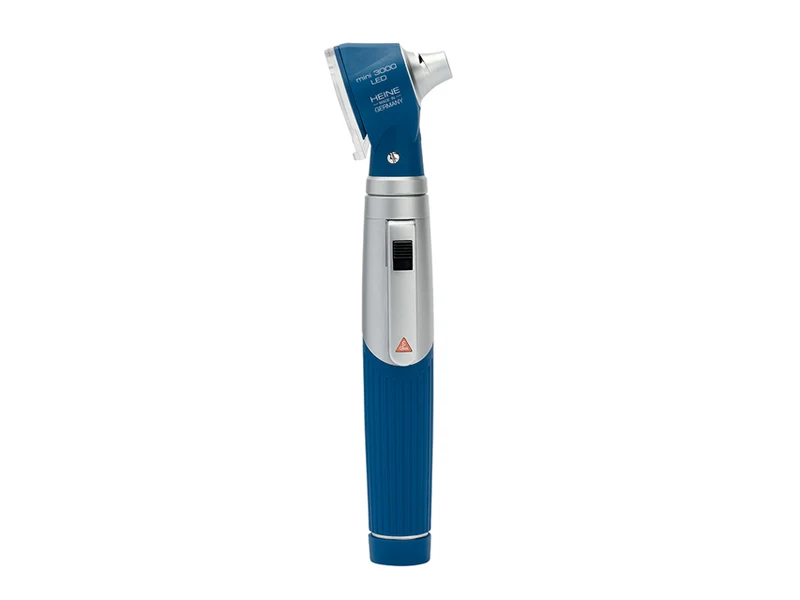Otoscopio Heine Mini 3000 LED Direct con Speculum Riutilizzabili - Blu - D-008.70.220