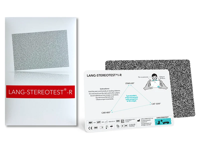 Stereotest di Lang I-r