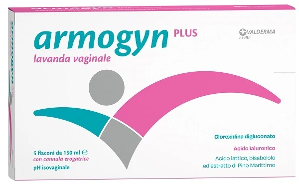 Armogyn plus lavanda vaginale 5 flaconi da 150 ml