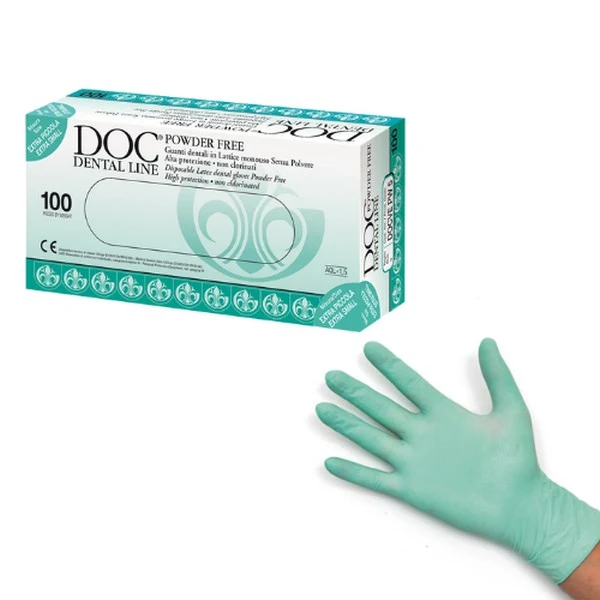 Guanti monouso per Dentisti DOC DENTAL LINE lattice senza talco