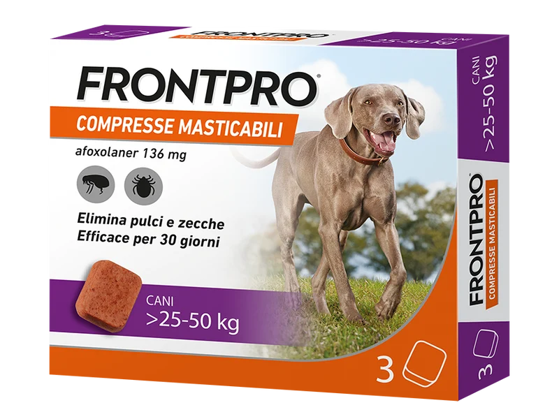 Frontpro*3cpr 25-50kg 136mg