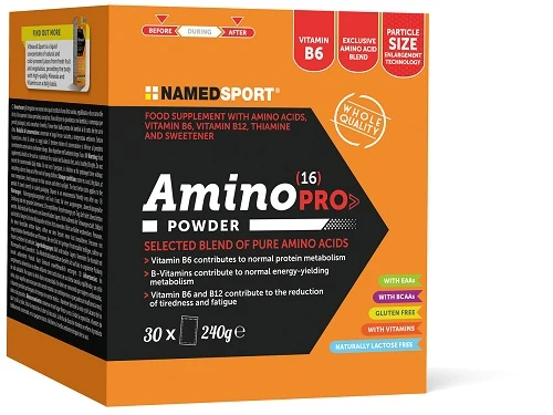 Amino 16 pro powder 30 bustine