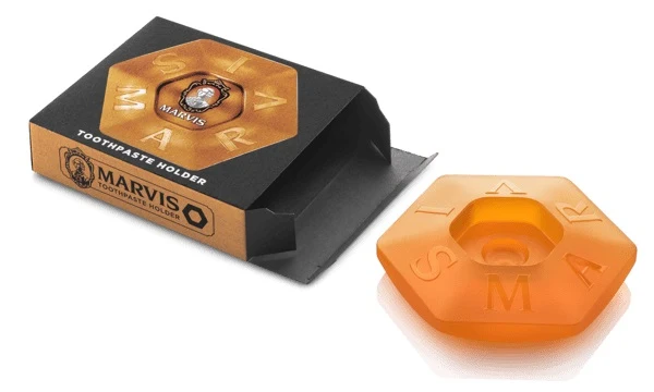 Marvis orange toothpaste holder