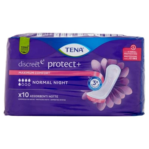 Tena Discreet Normal Night pz 10 – Cartone 6 pz
