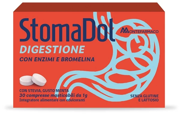 Stomadol digestione 30 compresse masticabili