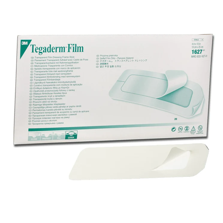 Medicazione adesiva sterile trasparente 3M TEGADERM cm 10 x 25 (conf. 20 pz.)