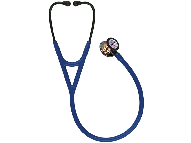 Littmann Cardiology IV - 6242 - Blu Navy - Finitura Arcobaleno
