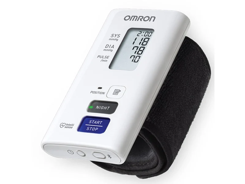 Misuratore di Pressione da Polso Automatico Omron Nightview HEM-9601T-E3