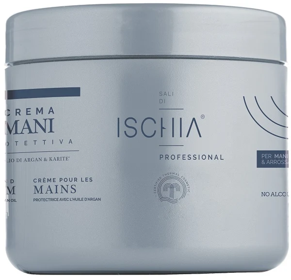 Ischia eau thermale crema mani protettiva argan 500 ml
