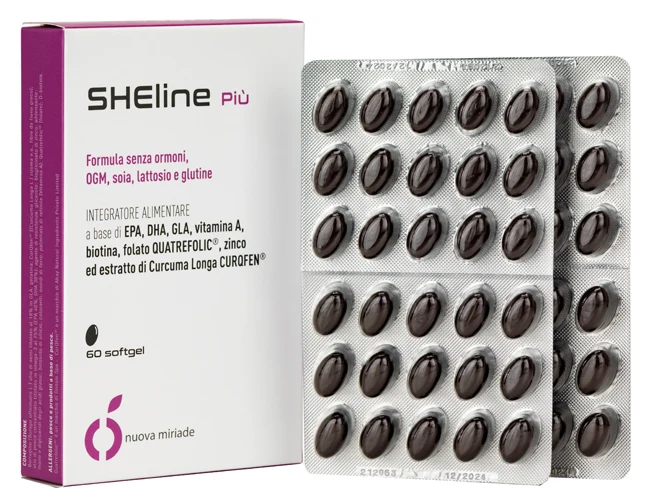 Sheline piu' menopausa 60 softgel