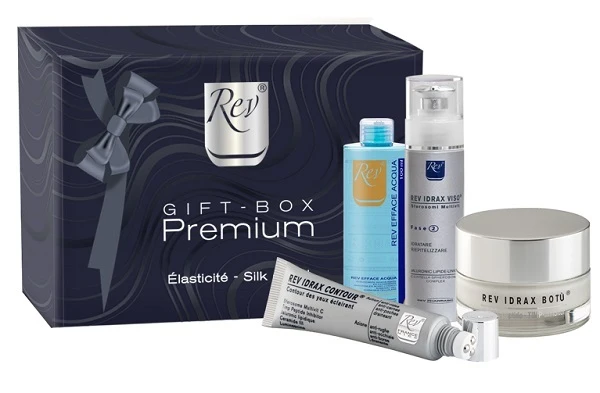 Rev gift premium 1 rev efface acqua 100 ml + 1 rev idrax botu' 50 g + 1 rev idrax viso 50 g + 1 rev idrax contour 15 g