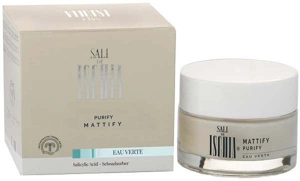 Sali di ischia crema viso mattify 50 ml eau verte