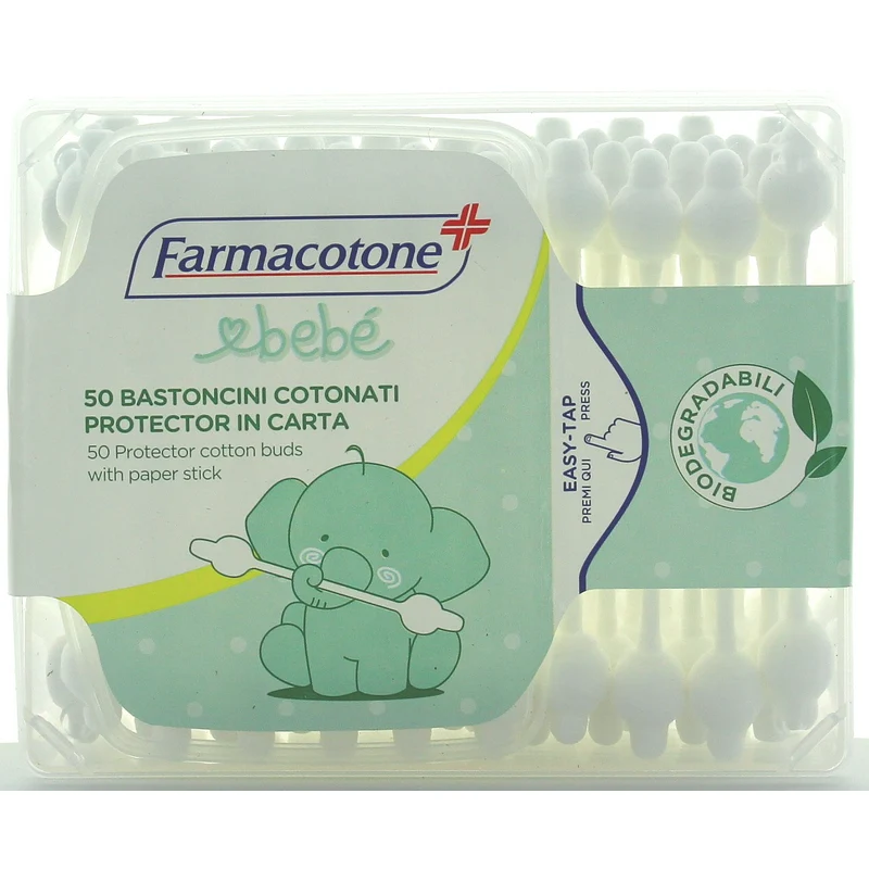 Farmacotone Bastoncini Biodegradabili pz 160 – Cartone 32 pz