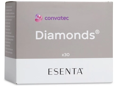 Bustine gelificanti antiodore per stomia esenta diamonds 30 pezzi