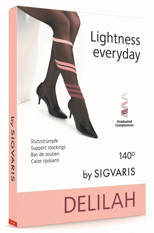 Sigvaris delilah 140 denari flat collant plus dune 3