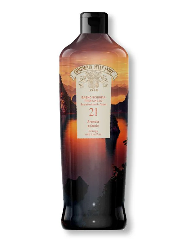 Compagnia delle Indie Bagno 500 ml — Bagnoschiuma Profumato · Cartone da 6 confezioni