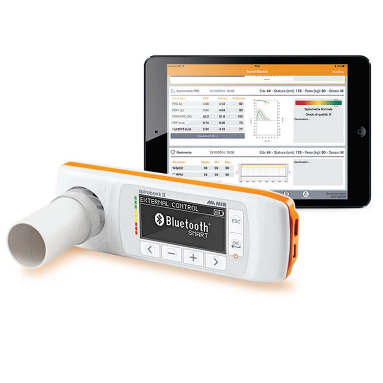 Spirometro MIR Spirobank II Smart con MIR Spiro