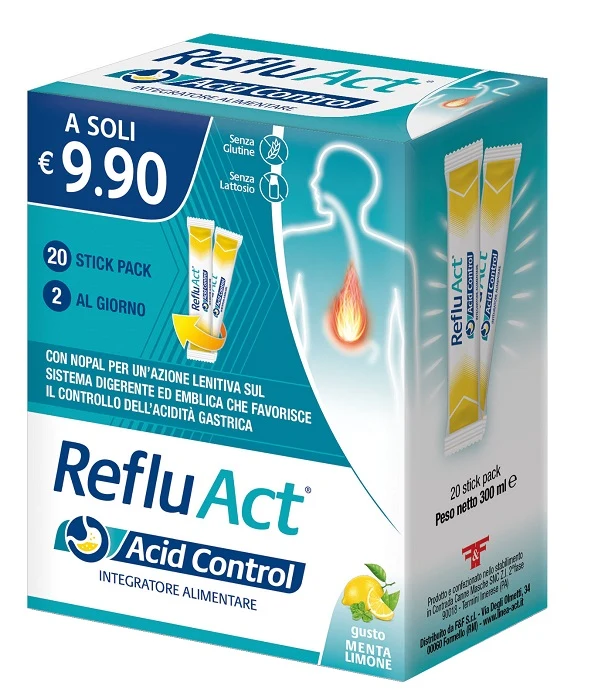 Reflu act acid control 20 stick
