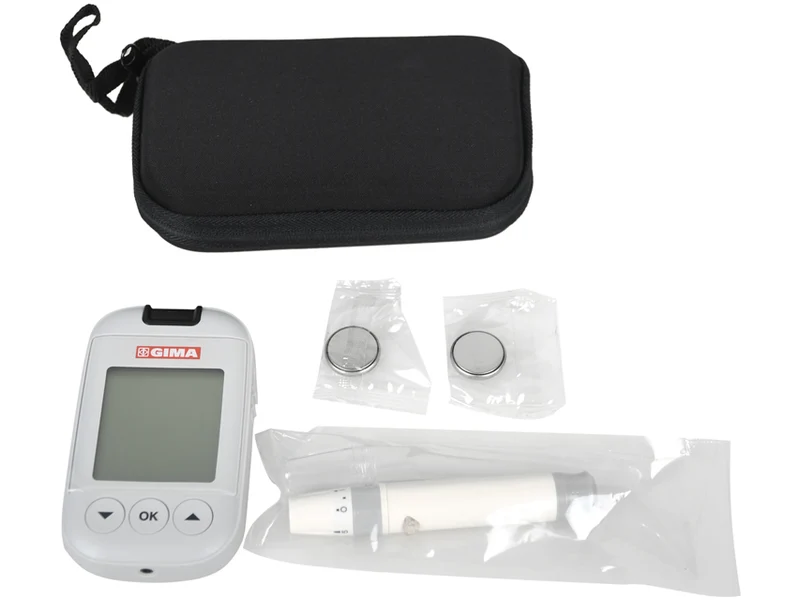Glucometro GIMA mg/dL solo misuratore