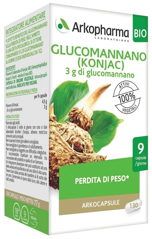 Arkocompresse Glucomannano Bio130Compresse