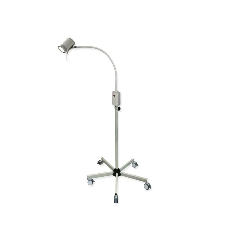 Lampada a 7 led HYRIDIA con braccio flessibile su carrello