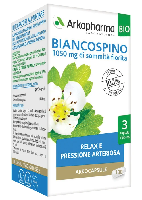 Arkocompresse Biancospino Bio 130Compresse