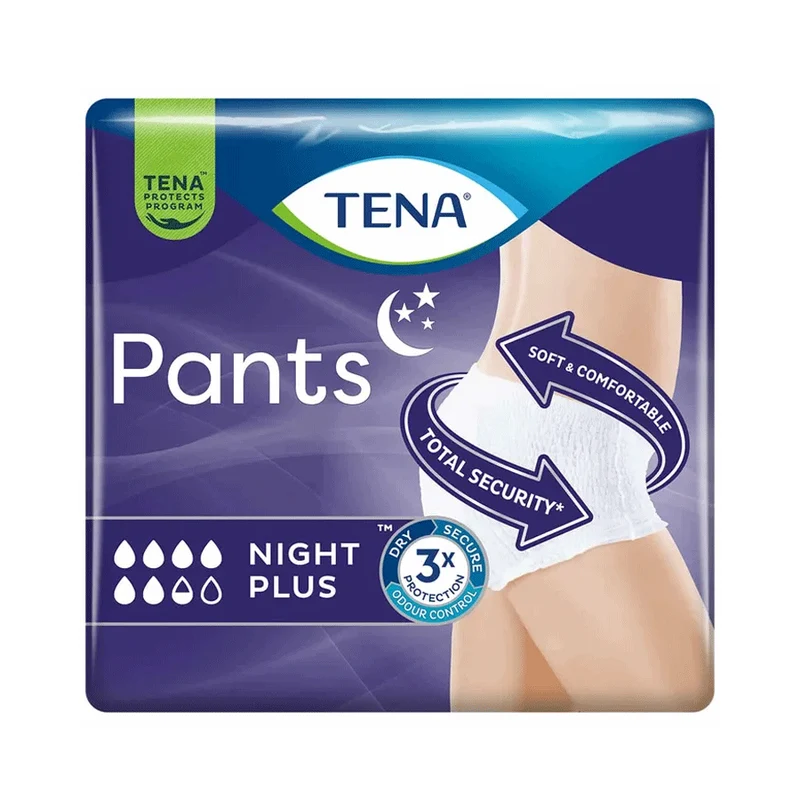 Tena Pants Plus Extra-large Night 10pz – Cartone 4 pz
