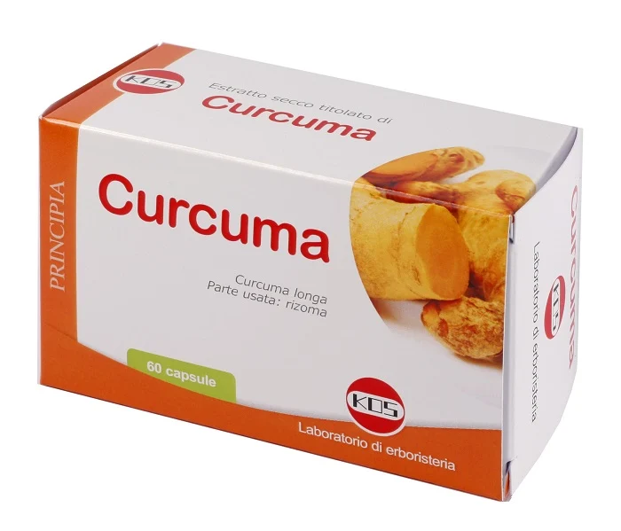 Curcuma estratto secco 60 capsule