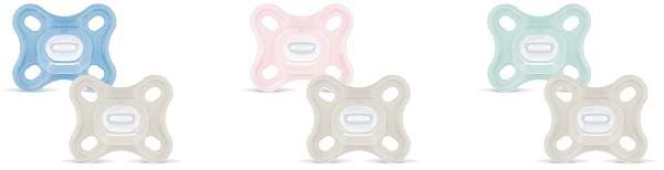 Mam succhietto comfort 0-3 mesi silicone 2 pezzi