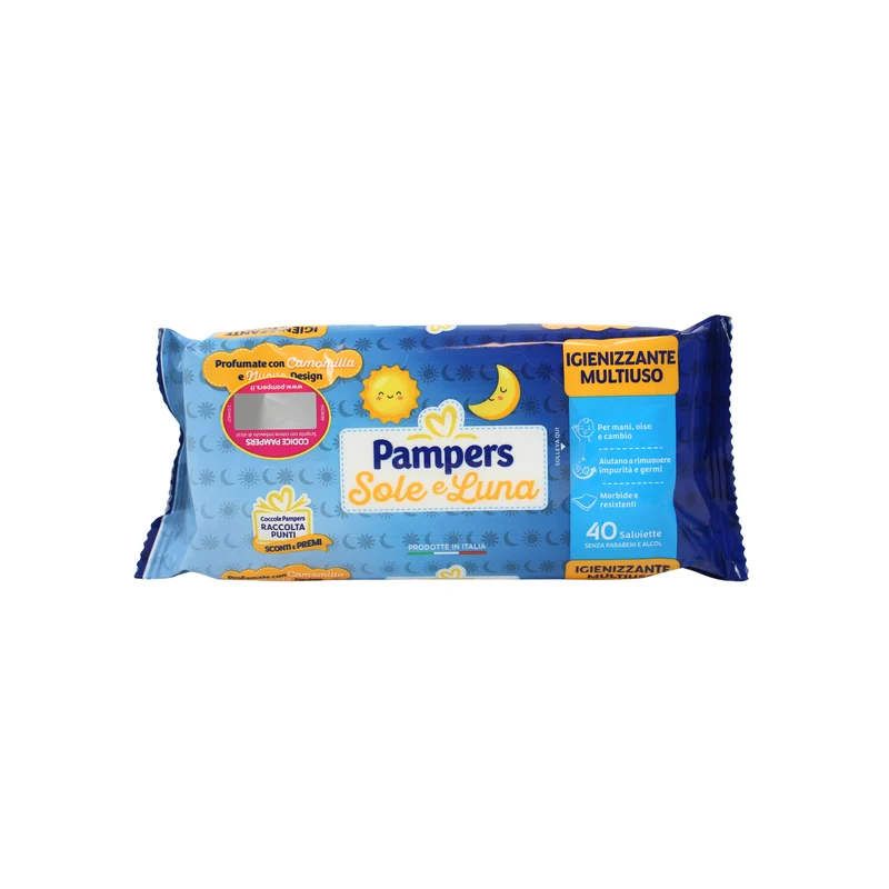 Pampers Salviette X40 Sole&luna – Cartone 18 pz