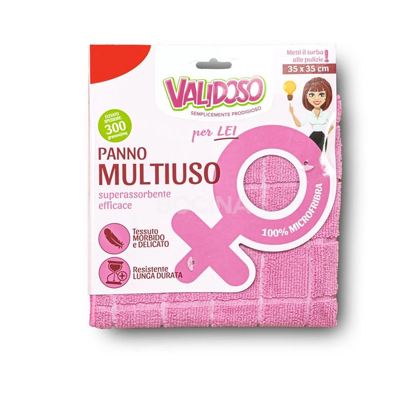 Validoso Panno Microfibra 35x35cm – Cartone 40 pz