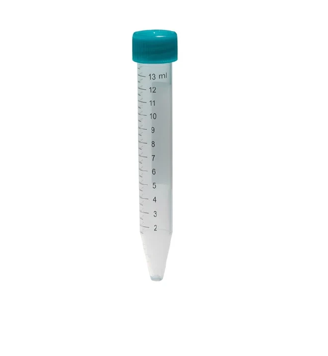 Provetta per centrifuga 15ml conica in polipropilene 120 x 16 mm. In sacc. sterile DNASE-RNASE-PYROG.FREE cf.500