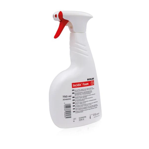 Schiuma detergente per superfici INCIDIN FOAM - 750 ml