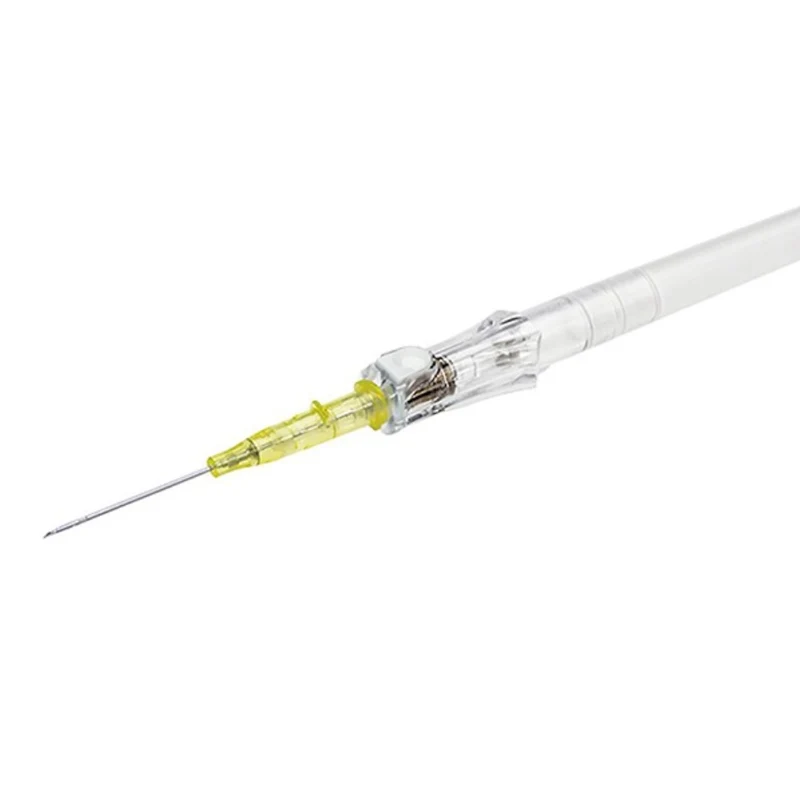 BD Insyte Autoguard Aghi cannula senza alette 24G 0,7 × 19 mm - giallo - conf.50 pz.