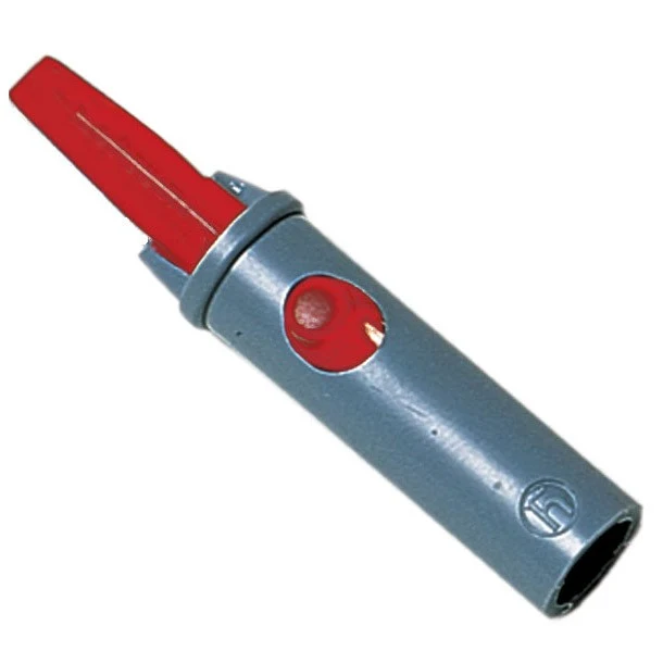 Adattatore a coccodrillo 3 mm F9019R per elettrodi monouso (conf. 10 pz.)